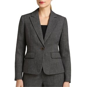 LE SUIT 1-Button Tailored Blazer